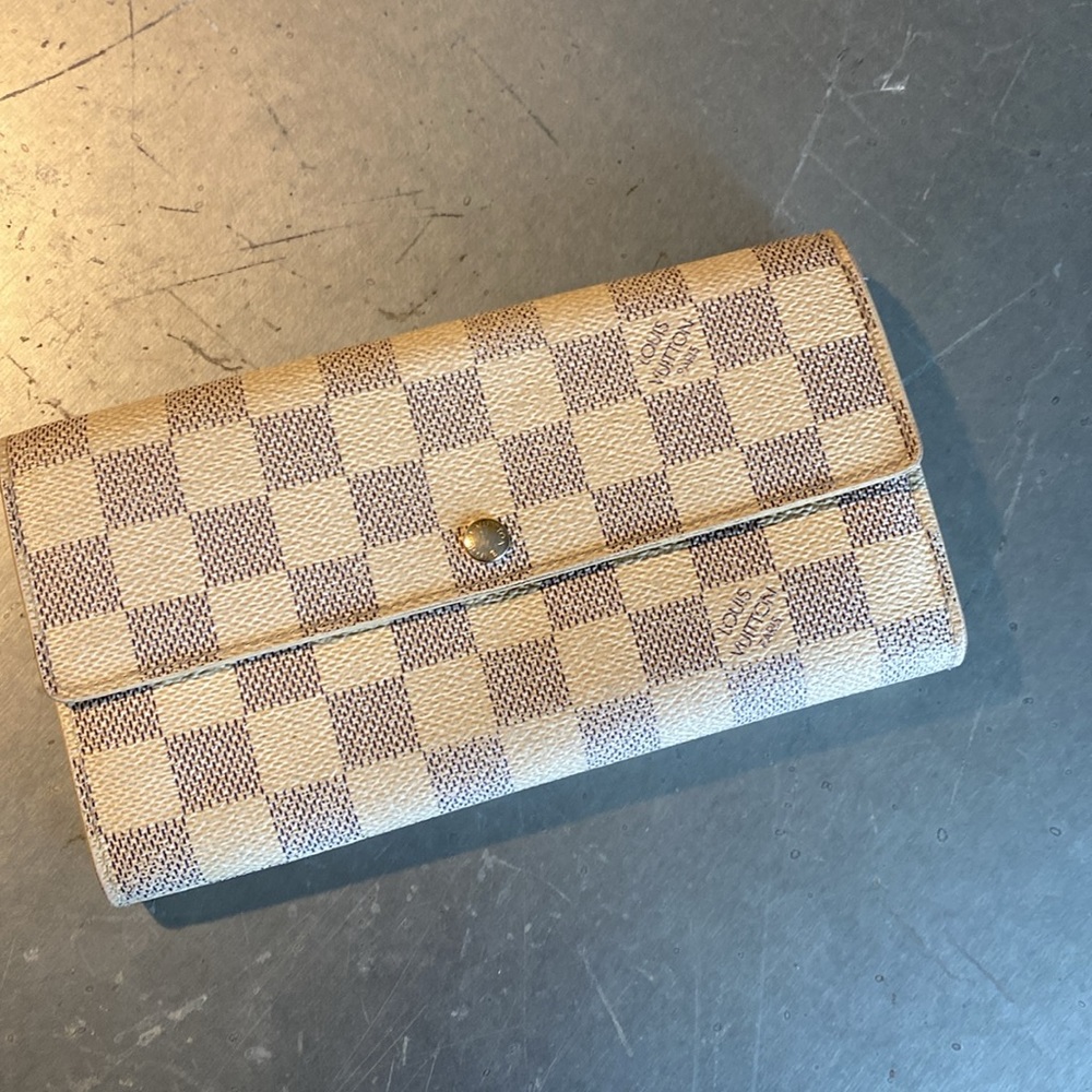 Louis Vuitton Sarah Damier Azur bifold Long wallet - Picture 5 of 16